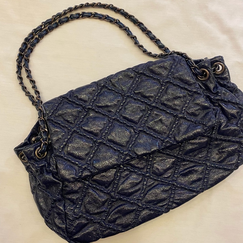 Vegan Leather Shoulder Bag